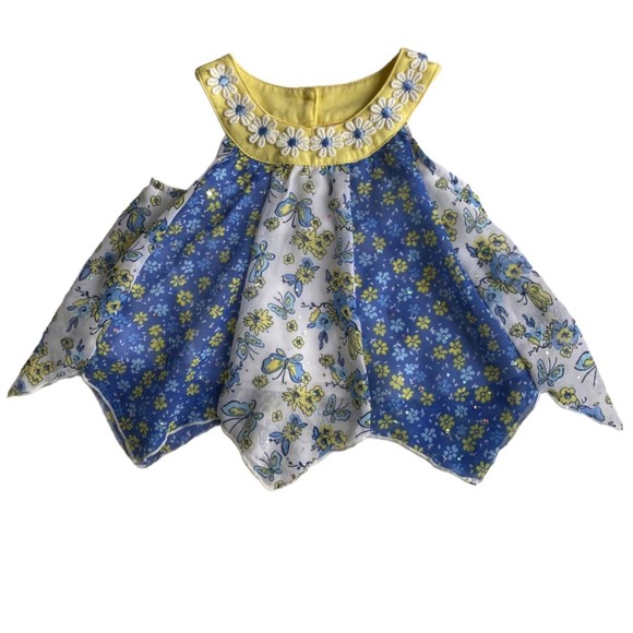 Little Me Pink 12M Baby Girl Coat & Little Lass Flowy Pink Floral Top Tunic 12M - Picture 6 of 12